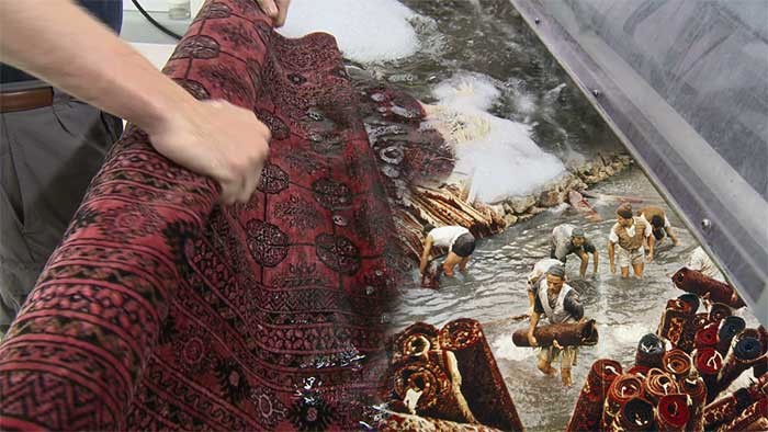 قدمت قالیشویی در ایران