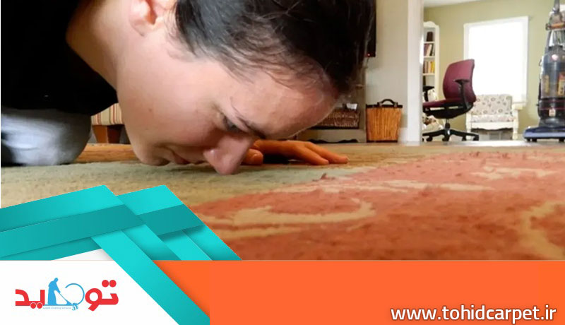 چرا فرش بعد از شستشو بو می گیرد